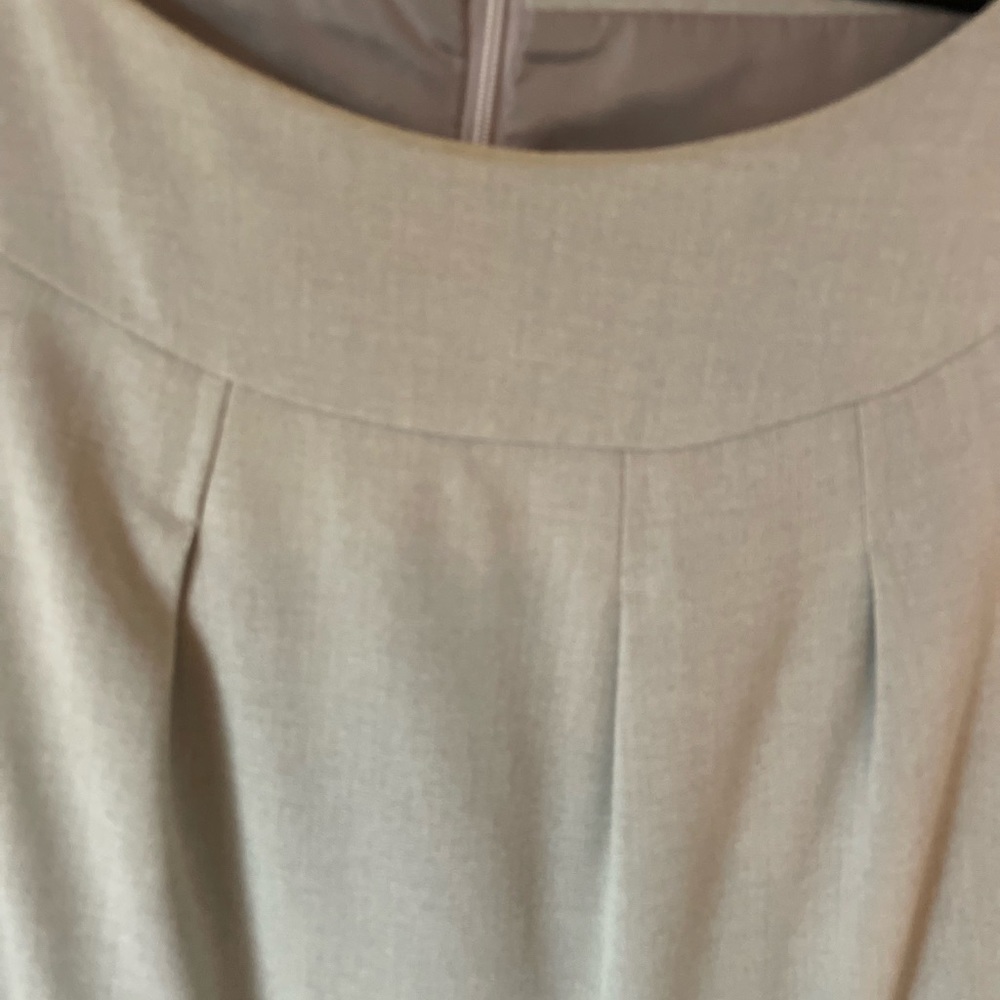 Calvin Klein Gray Belted Work Dress ( Sz 12) - Picture 6 of 6